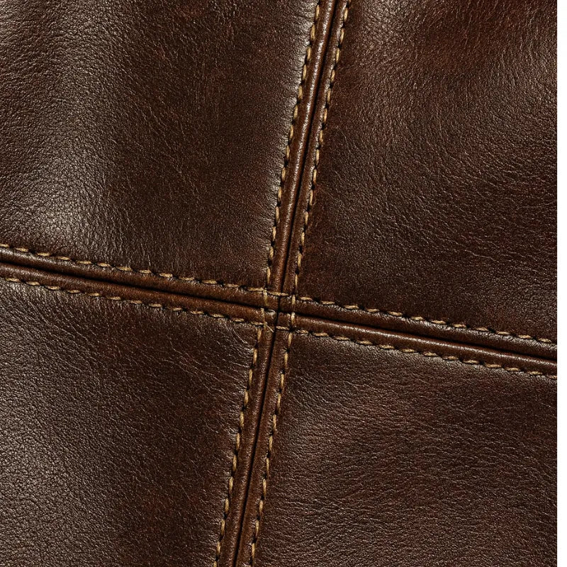 "Mocha" Vintage Shoulder Bag
