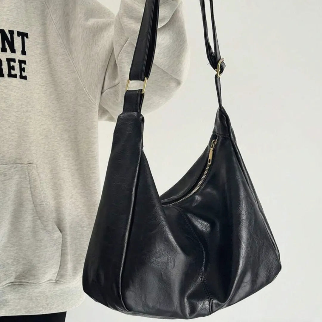 "Mocha" Vintage Shoulder Bag
